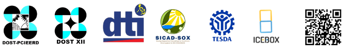 DOST-PCIEERD, DOST XII, DTI, SICAD-SOX, TESDA, ICEBOX